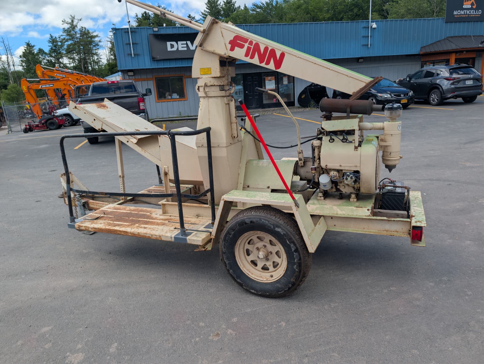 1991 Finn B70 Straw Blower
