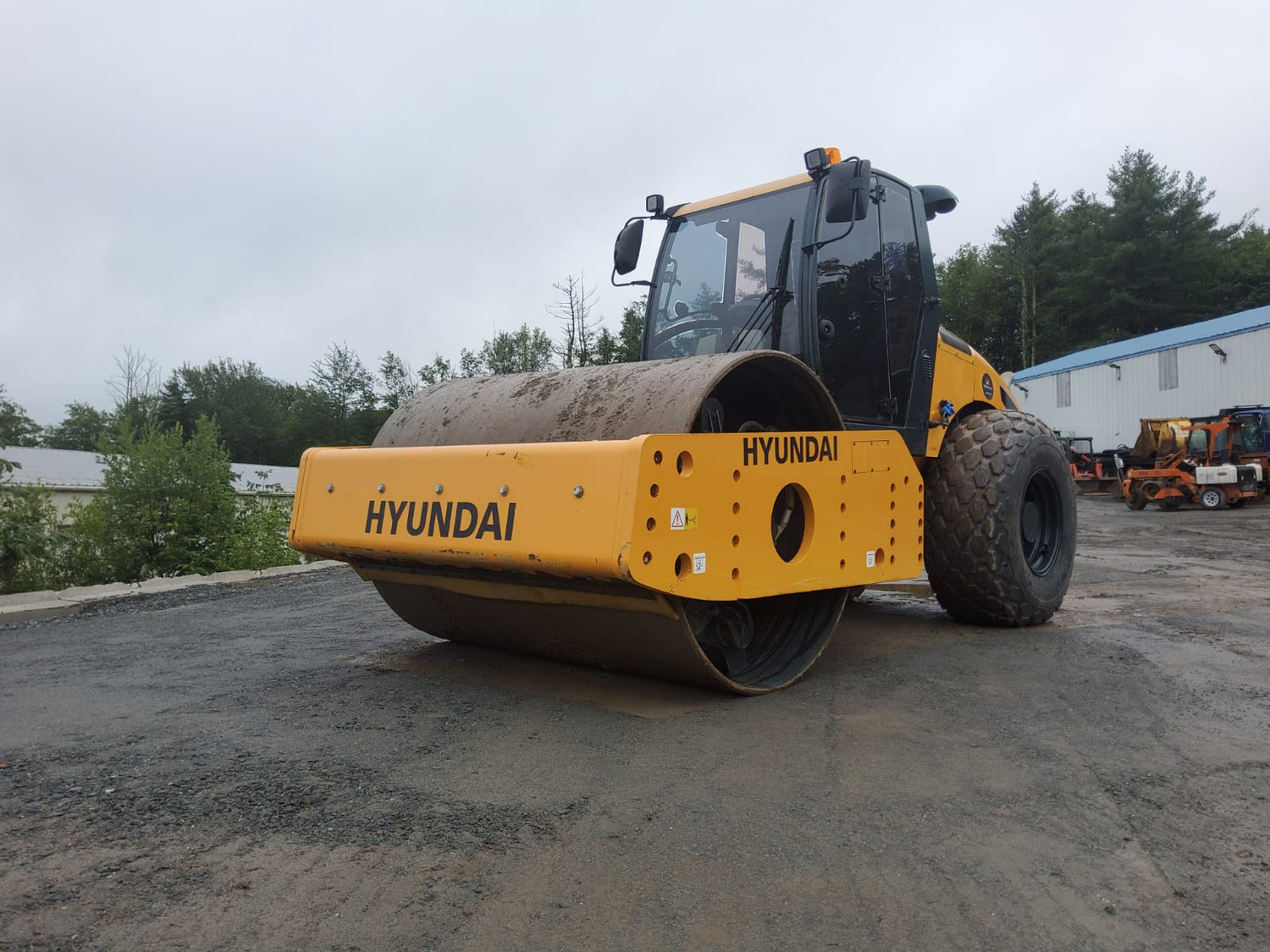 2021 Hyundai HR140C Single Drum Roller