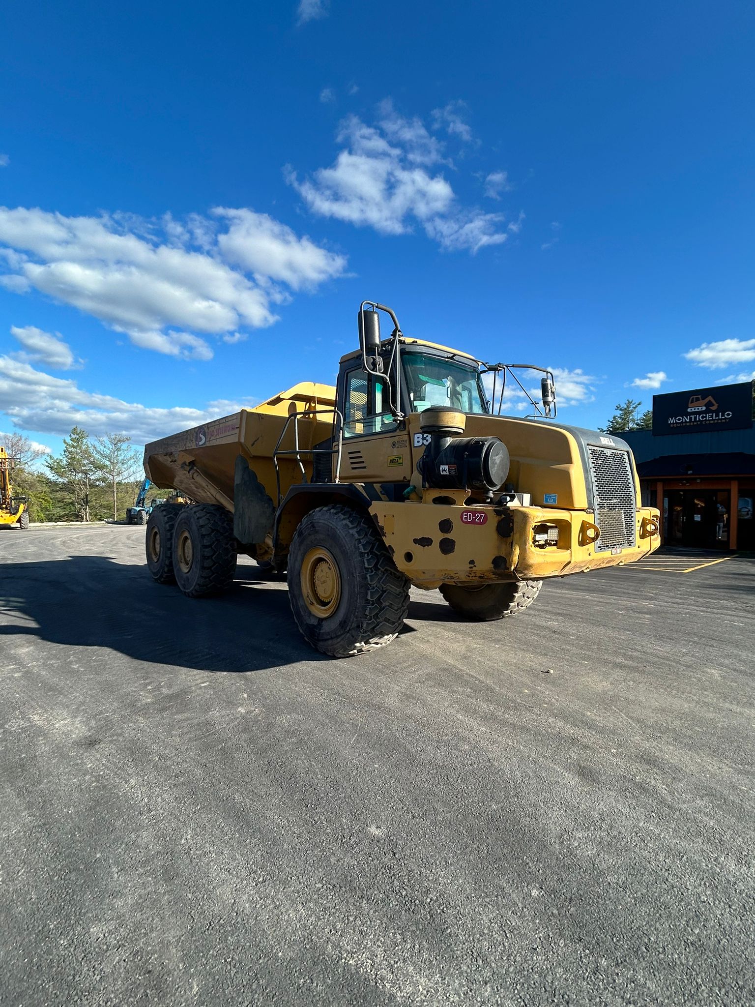 2013 Bell ADT B35D Articulated Dump Truck