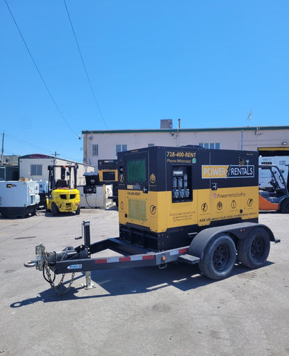 2018 TecnoGen G45 Towable Generator-Hours: 8,622