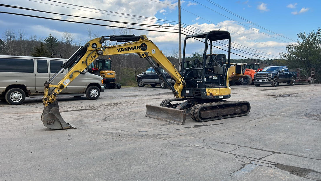 2017 Yanmar Vio35-6A Mini Excavator