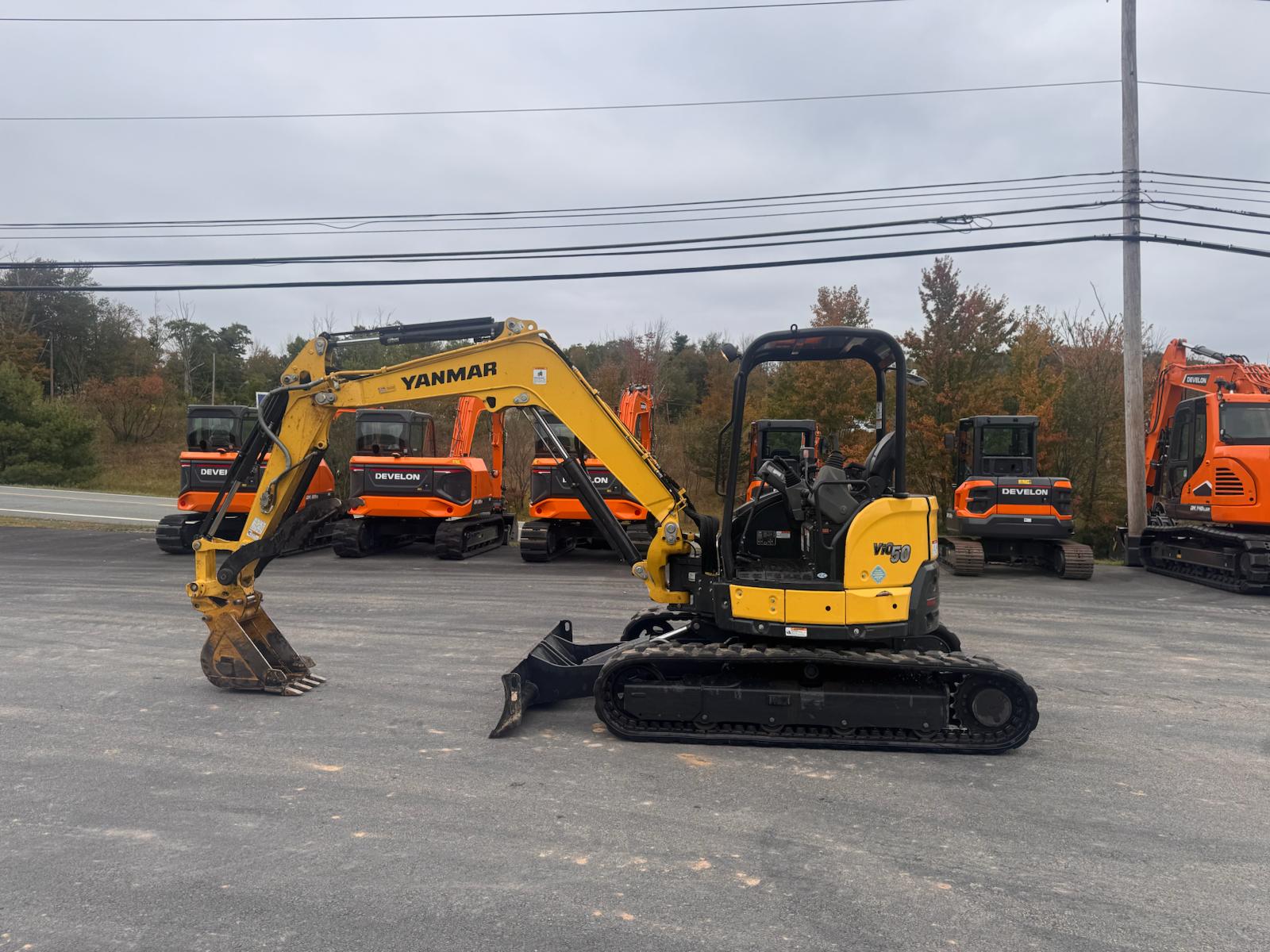 yanmar 2019 Yanmar Vio50-6A Mini Excavator – Good Eye Equipment