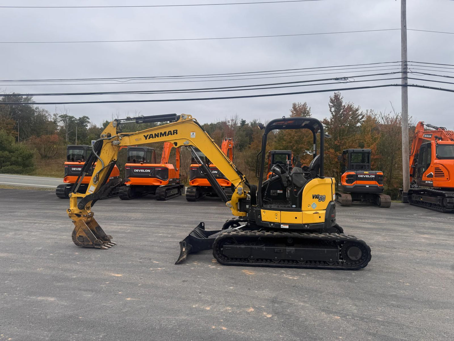 2019 Yanmar Vio50-6A Mini Excavator