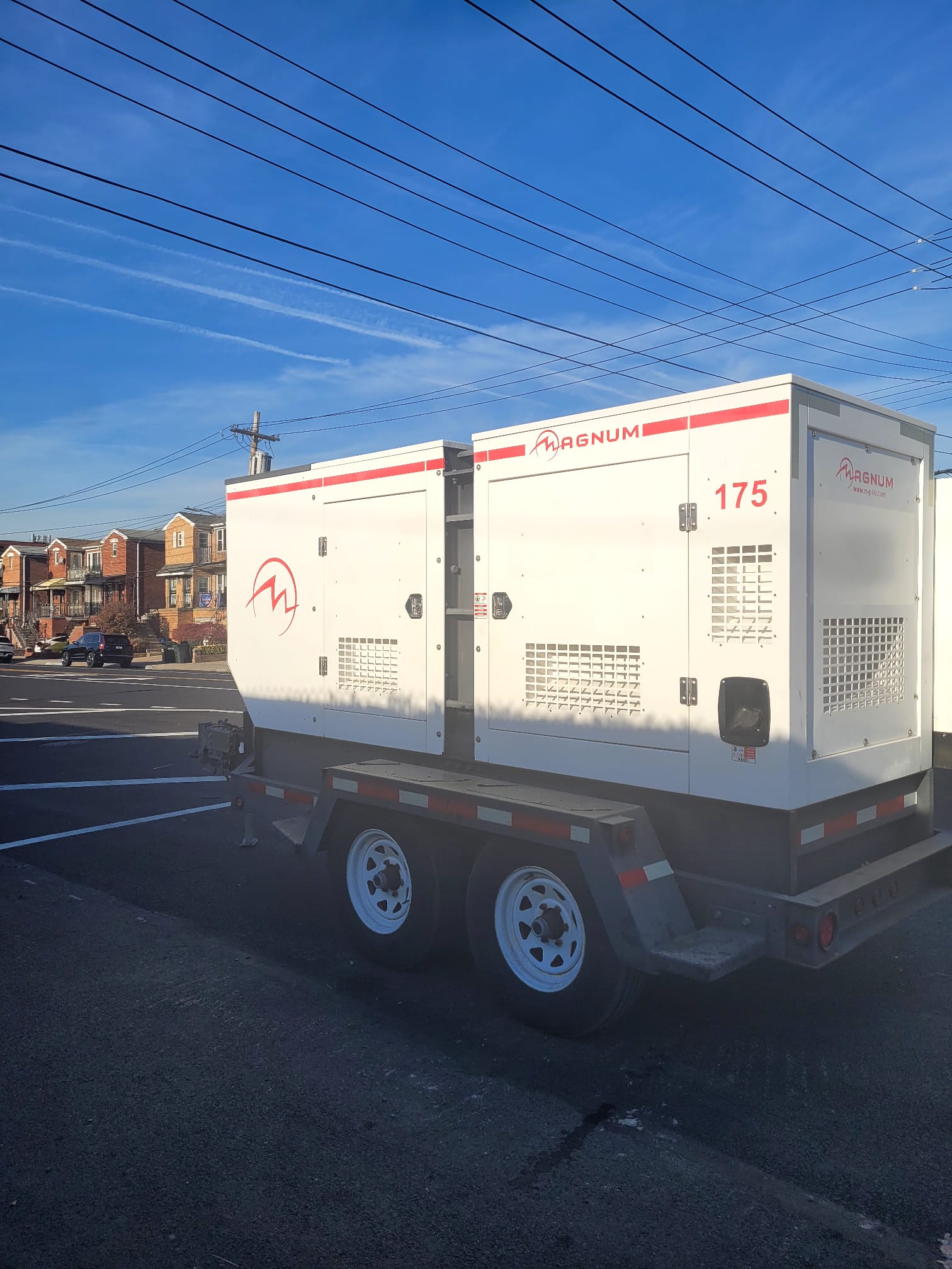 2012 Magnum MMG175 Towable Generator-Hours: 2,565