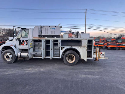 2016 International Durastar 4300 Mechanic Service/Utility Truck with Crane