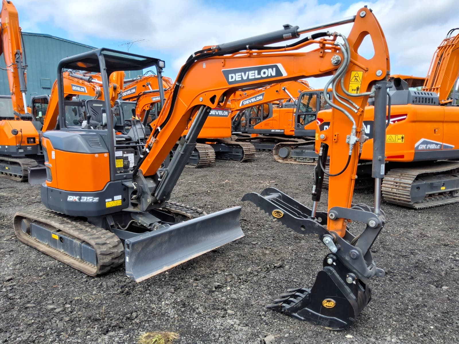 2026 Develon DX35Z-7-US30 Mini Excavator