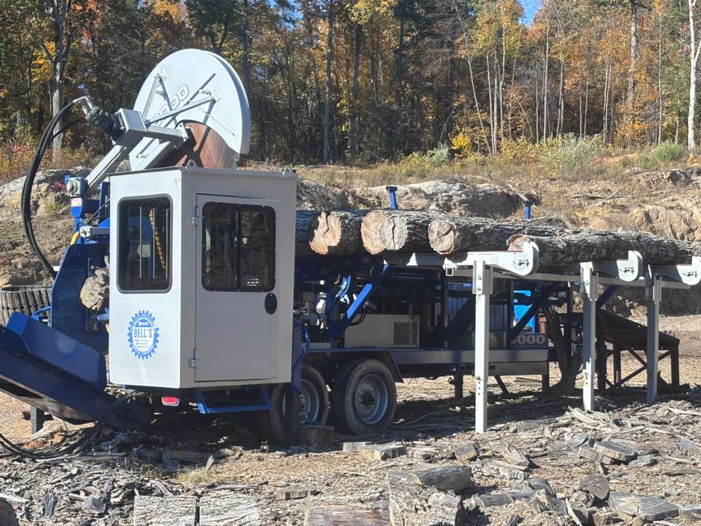 2021 Bells Machining 8000 Firewood Processor-Trailer Mounted
