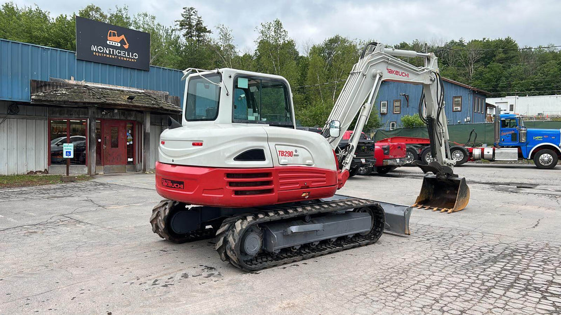 2016 Takeuchi TB290 Mini Excavator