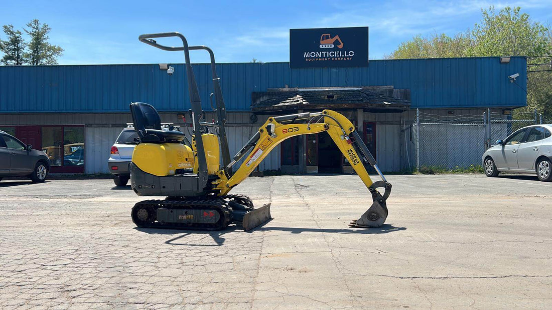 2021 Wacker Neuson 803 Mini Excavator