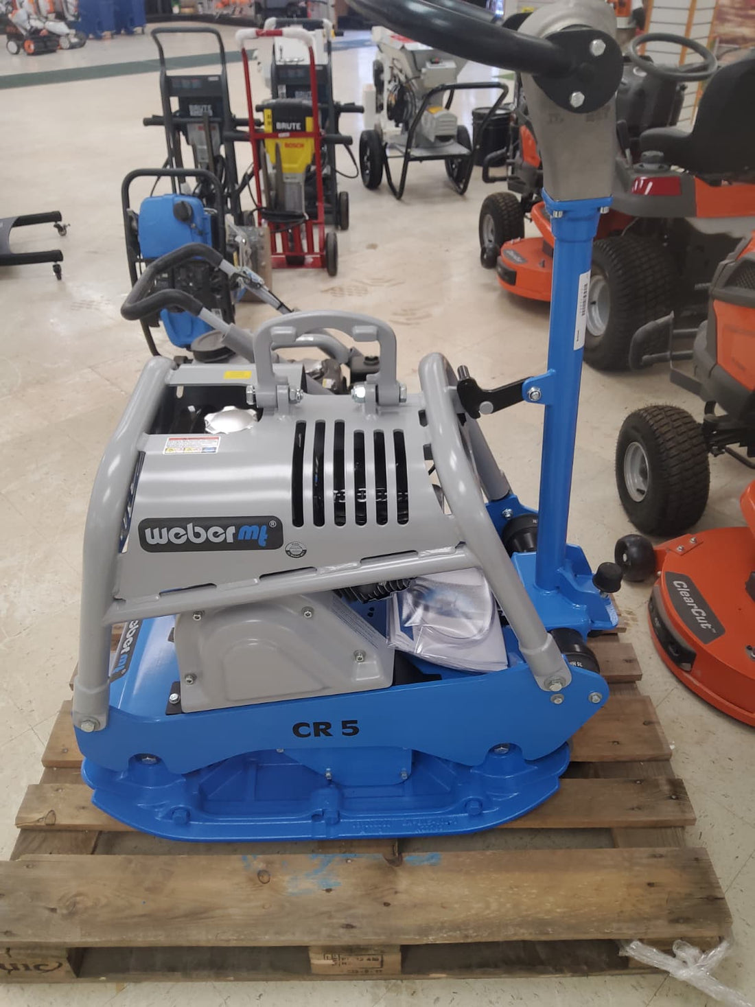 2025 Weber CR5-II HD Reversible Plate Compactor