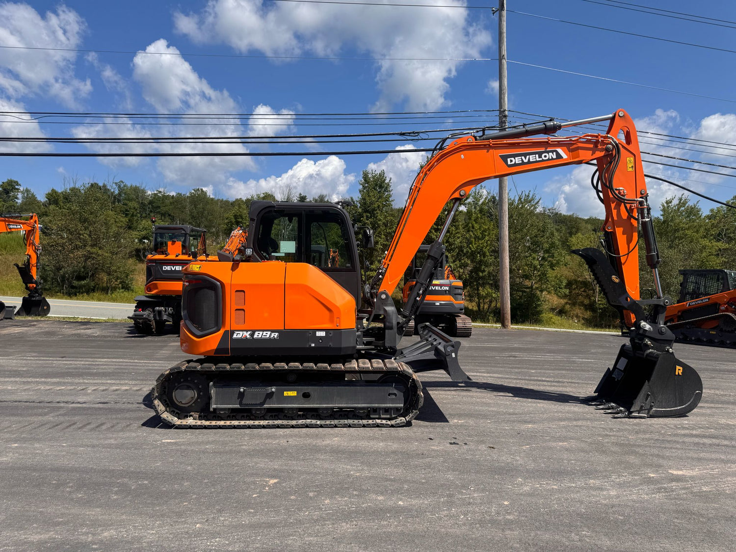 2026 Develon DX89R-7 Mini Excavator