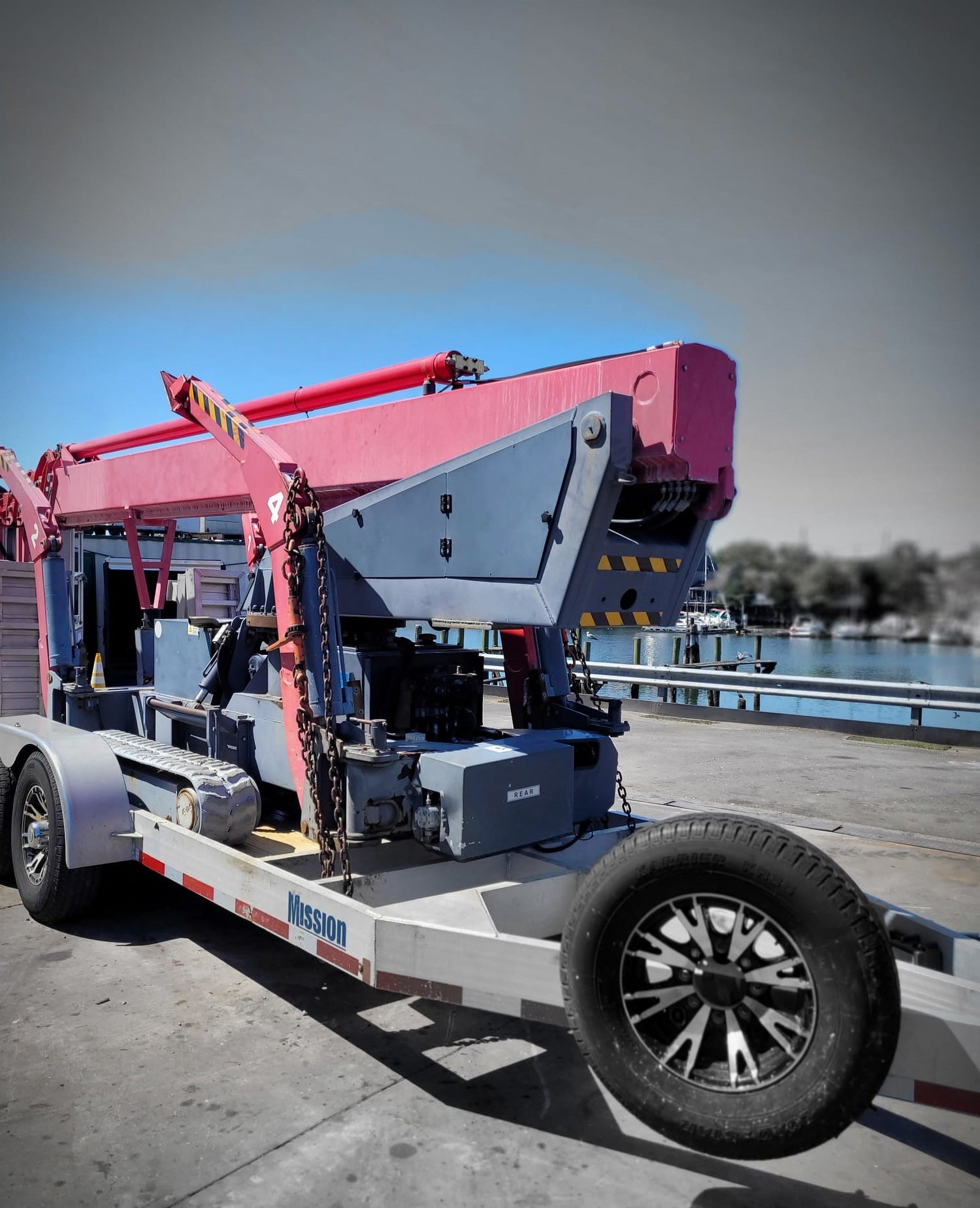 2018 Gomanlift T30 Spider Hydraulic Telescopic Boom Lift -includes Trailer