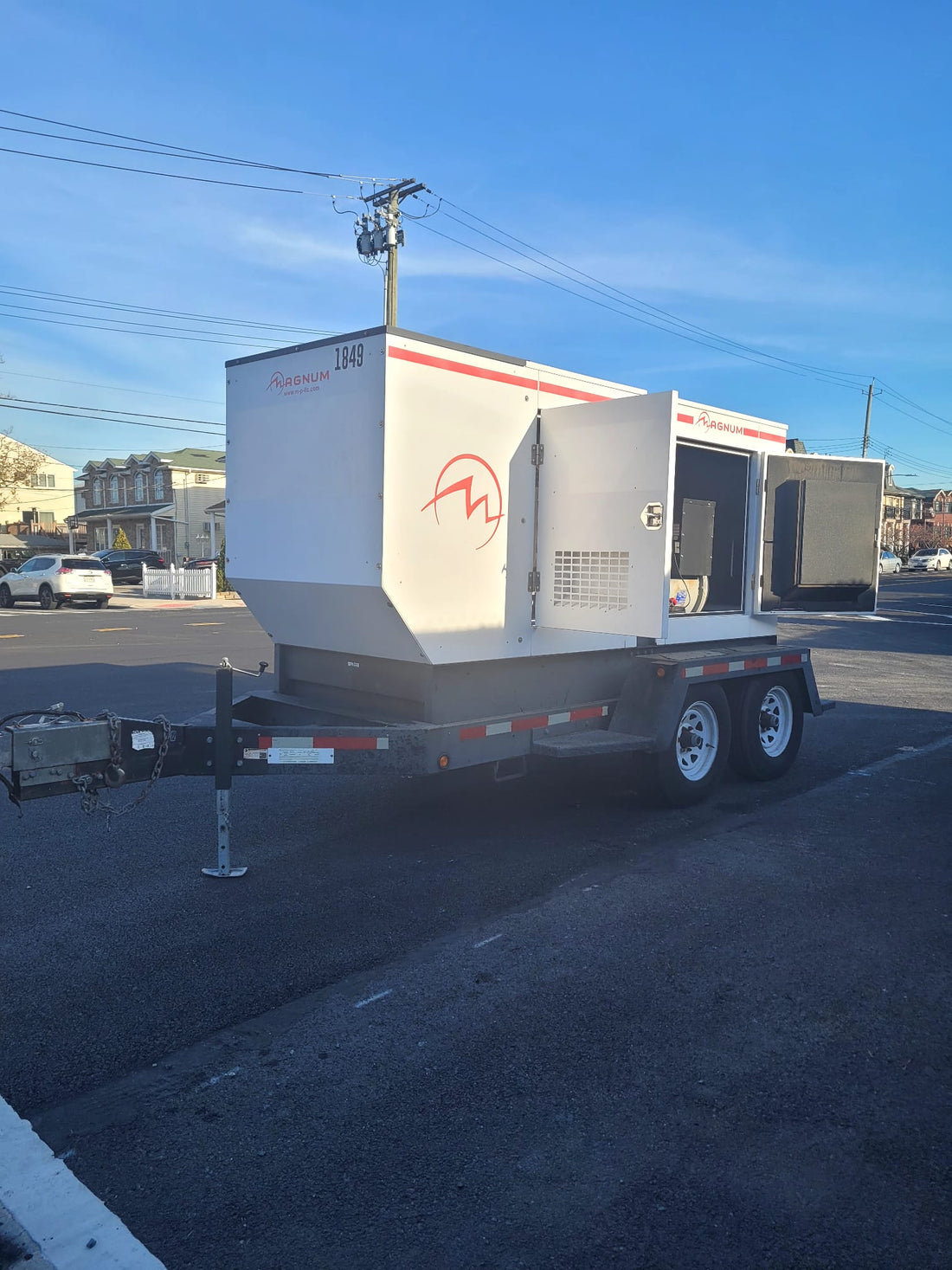 2012 Magnum MMG175 Towable Generator-Hours: 2,565