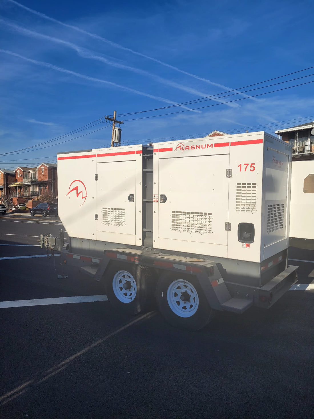 2012 Magnum MMG175 Towable Generator-Hours: 2,209