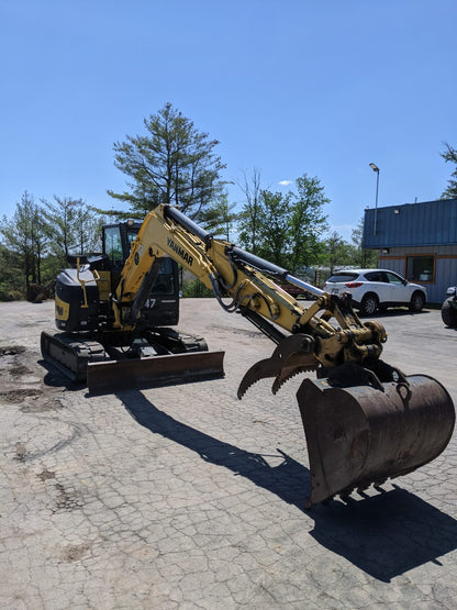 2019 Yanmar Vio80-1A Excavator w/ Thumb