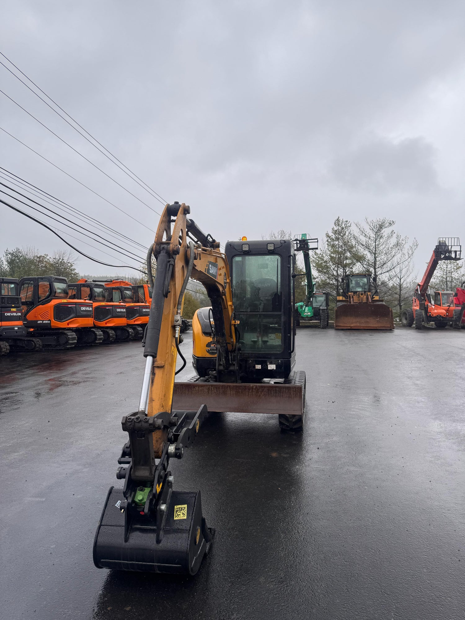 2023 Sany SY35U Mini Excavator-Hours: 371