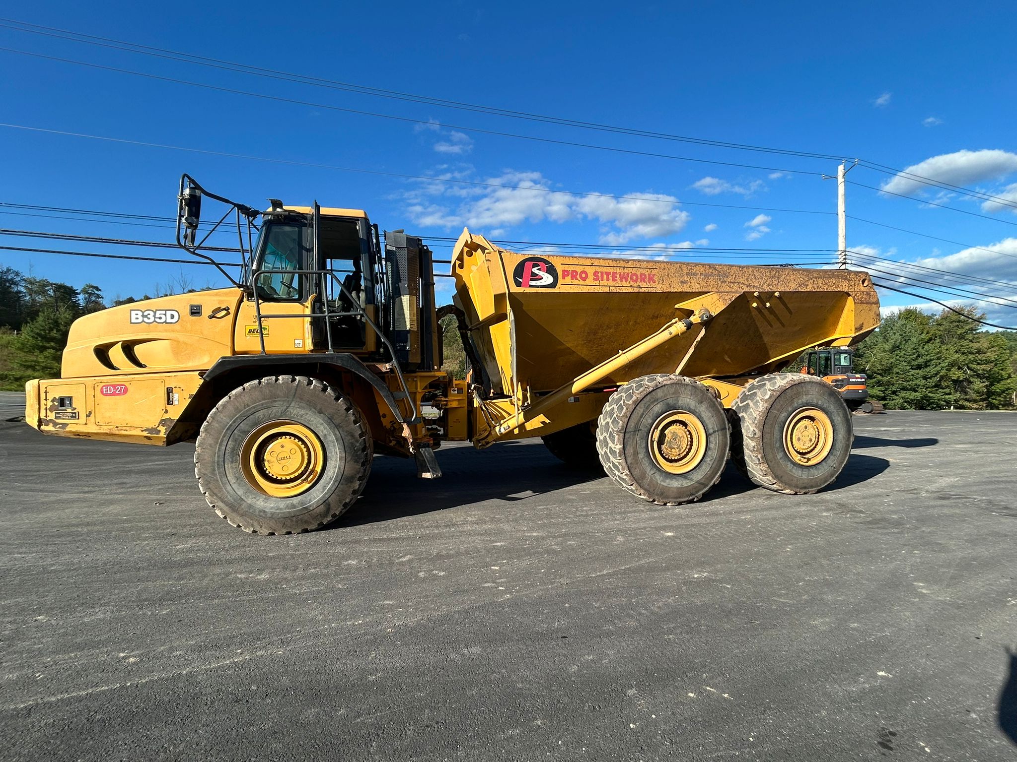 2013 Bell ADT B35D Articulated Dump Truck