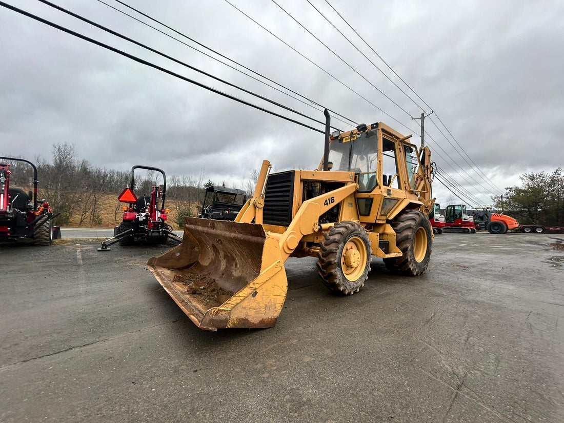 1987 Caterpillar 416 Backhoe Loader