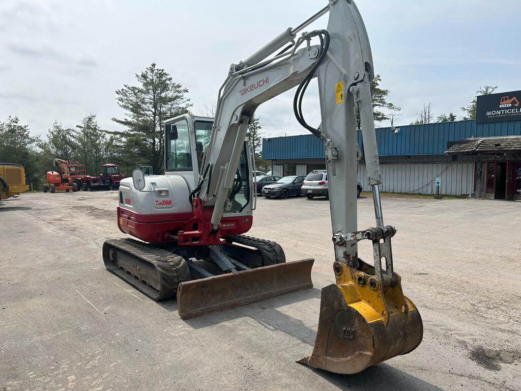 2018 Takeuchi TB260 Mini Excavator