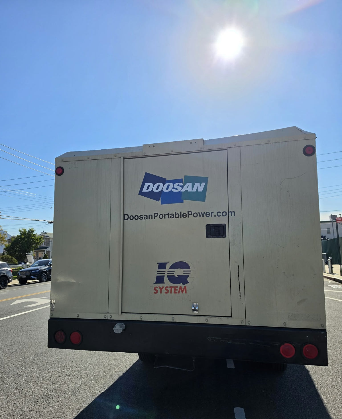 2014 Doosan HP1600IQ Towable Air Compressor