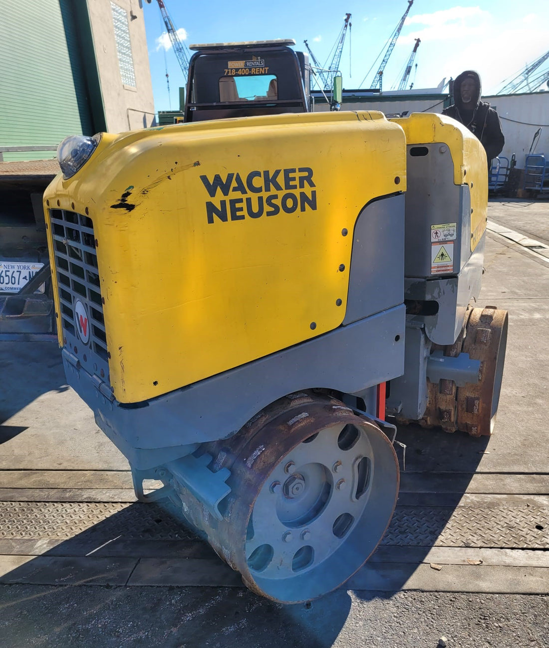 2015 Wacker Neuson RTSC3 Trench Roller W/Remote Control