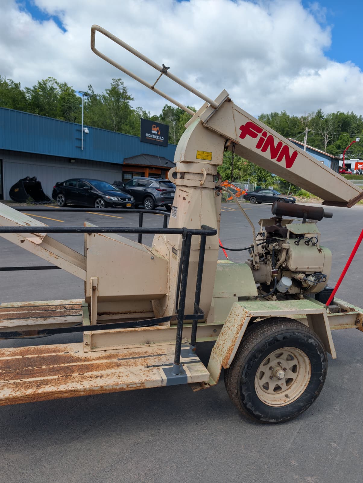 1991 Finn B70 Straw Blower