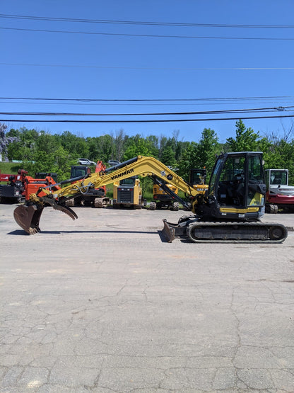 2019 Yanmar Vio80-1A Excavator w/ Thumb