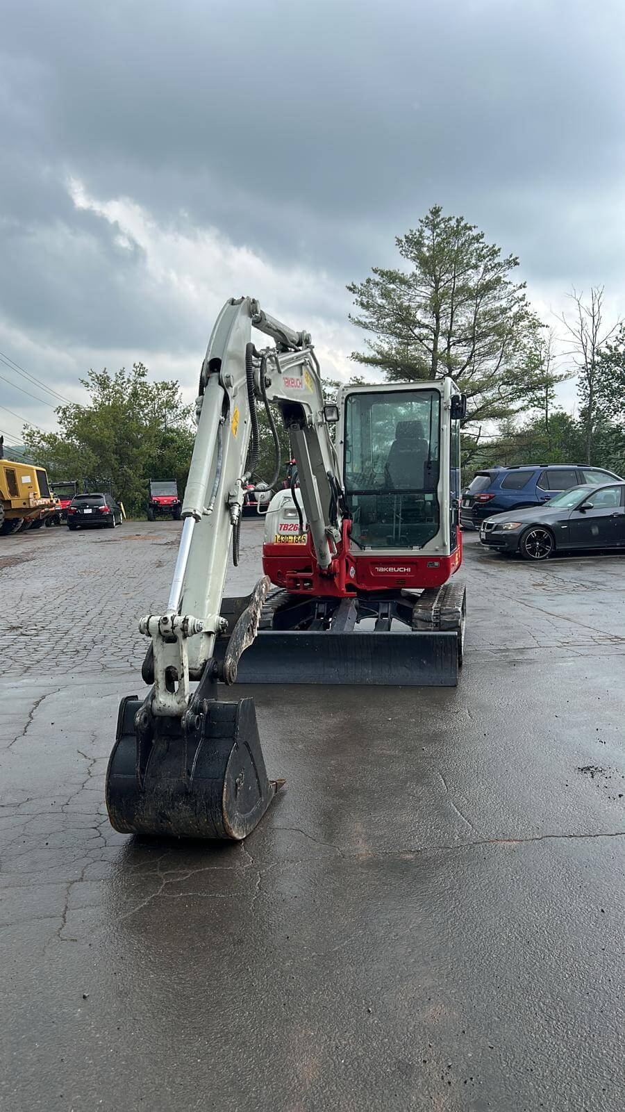 2017 Takeuchi TB260 Mini Excavator-Hours: 2,124