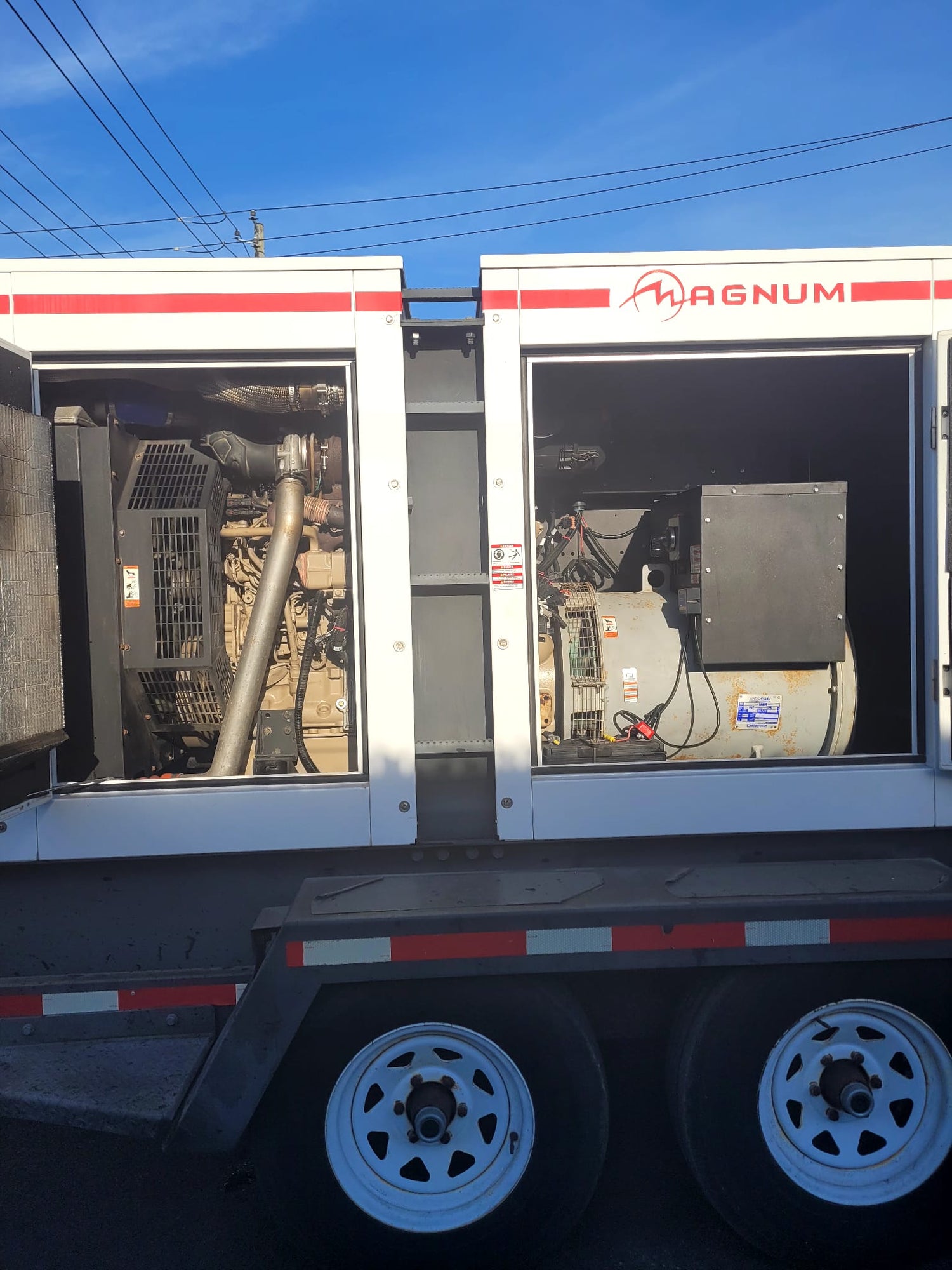 2012 Magnum MMG175 Towable Generator-Hours: 2,565