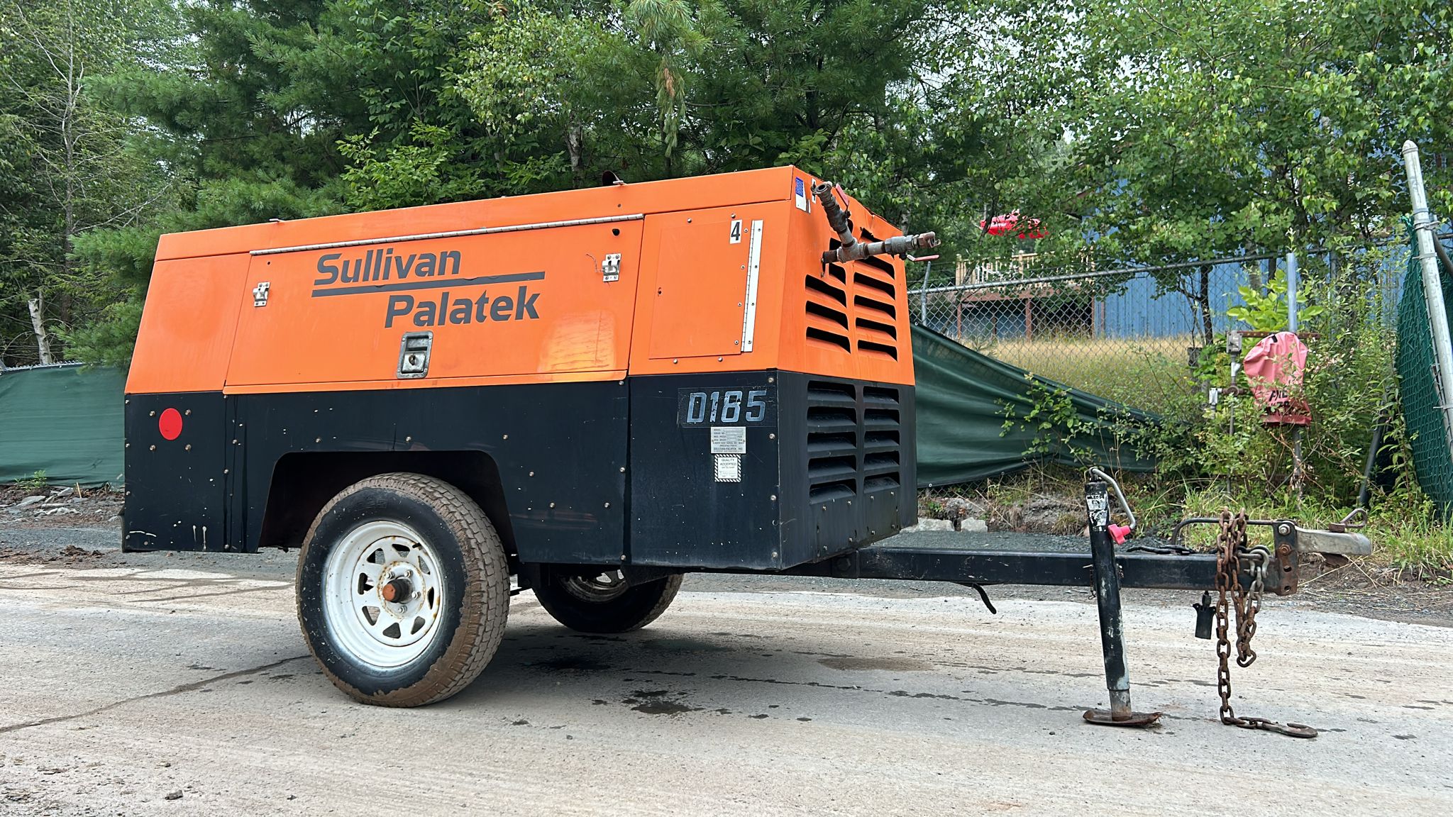 Sullivan Palatek D185 Towable Air Compressor