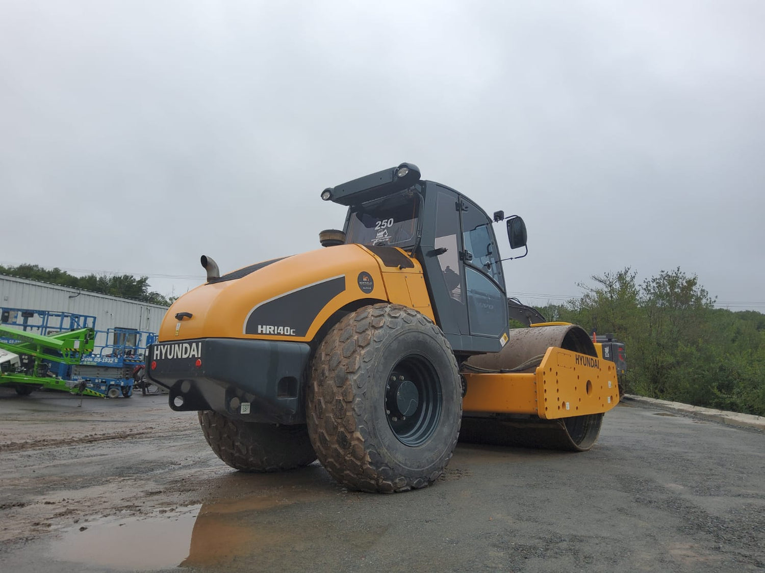 2021 Hyundai HR140C Single Drum Roller