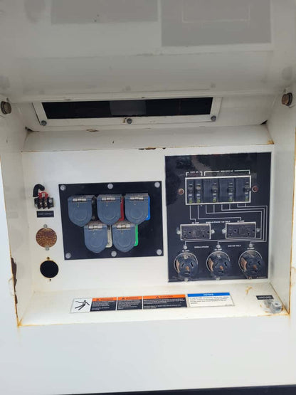 2017 MQ Whisperwatt DCA70SSIU4F Towable Generator-70kva