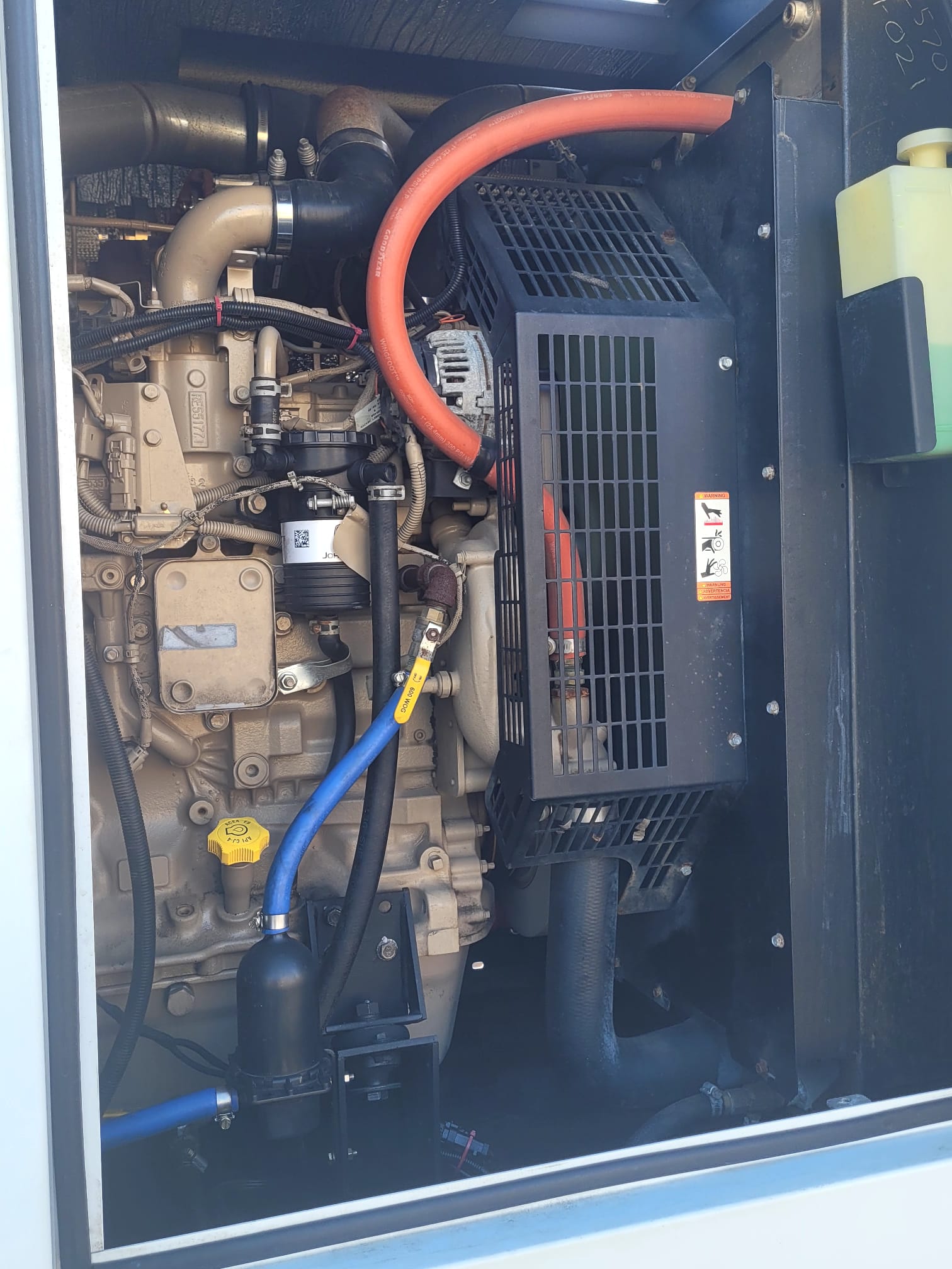 2012 Magnum MMG175 Towable Generator-Hours: 2,209