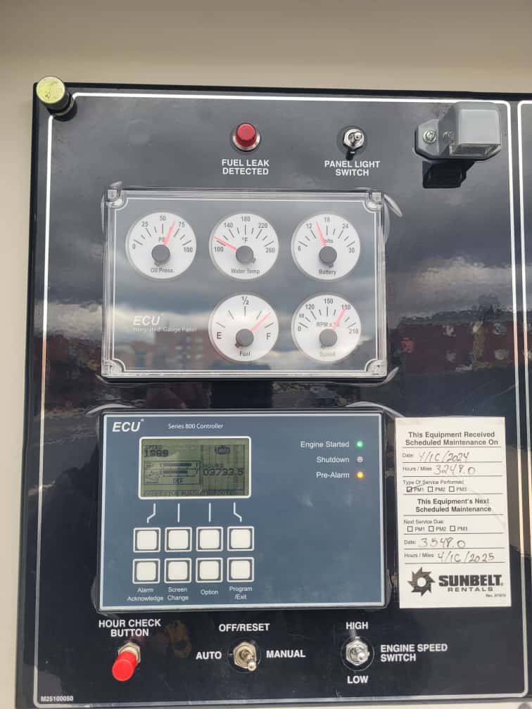 2017 MQ Whisperwatt DCA70SSIU4F Towable Generator-70kva