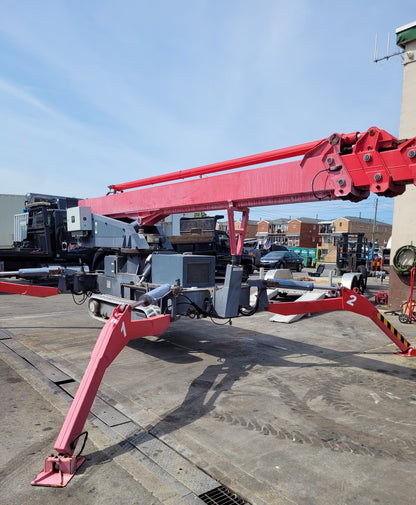 2018 Gomanlift T30 Spider Hydraulic Telescopic Boom Lift -includes Trailer