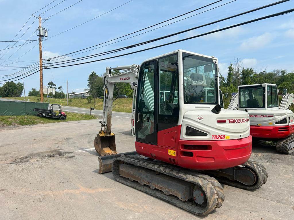 2018 Takeuchi TB260 Mini Excavator