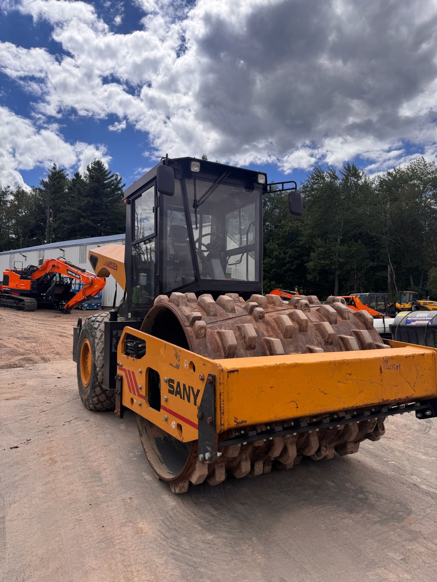 2022 Sany SSR120C-8 Single Drum Roller-Padfoot