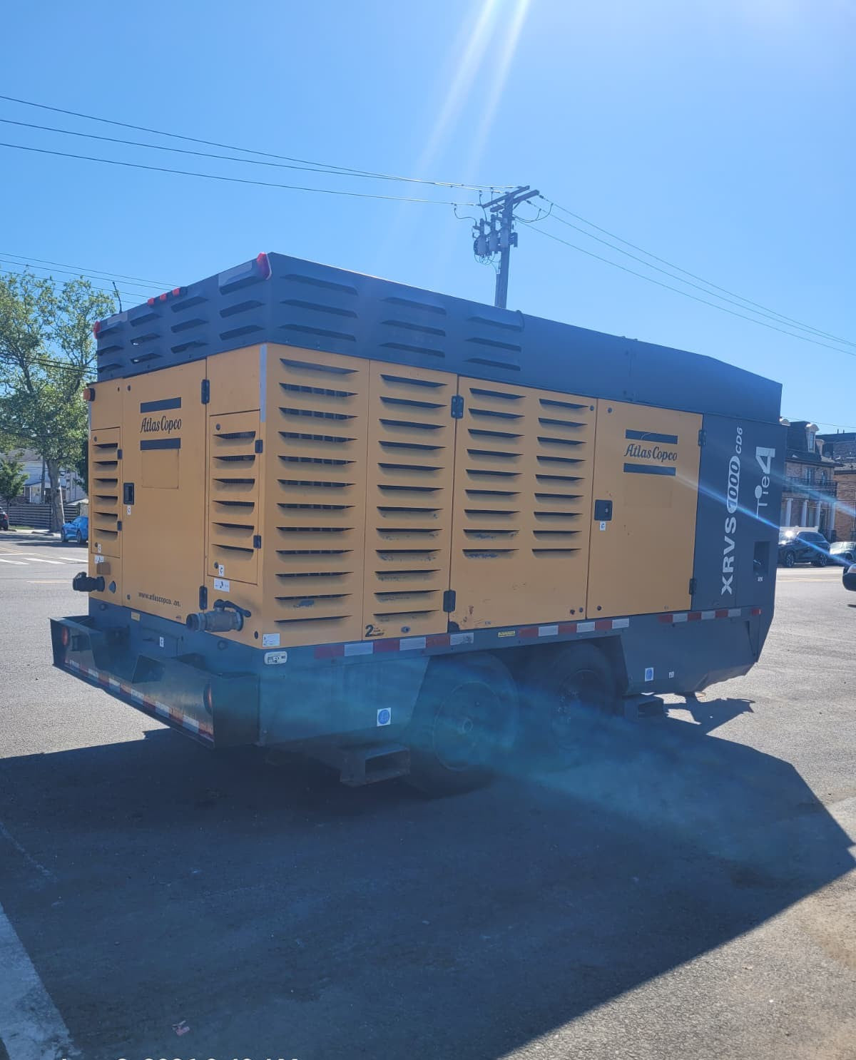 2012 Atlas Copco XRVS1000CD6 Air Compressor