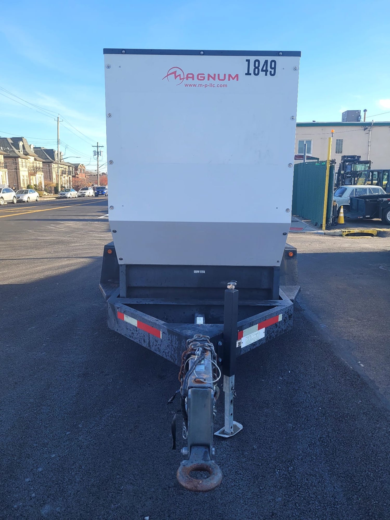 2012 Magnum MMG175 Towable Generator-Hours: 2,565