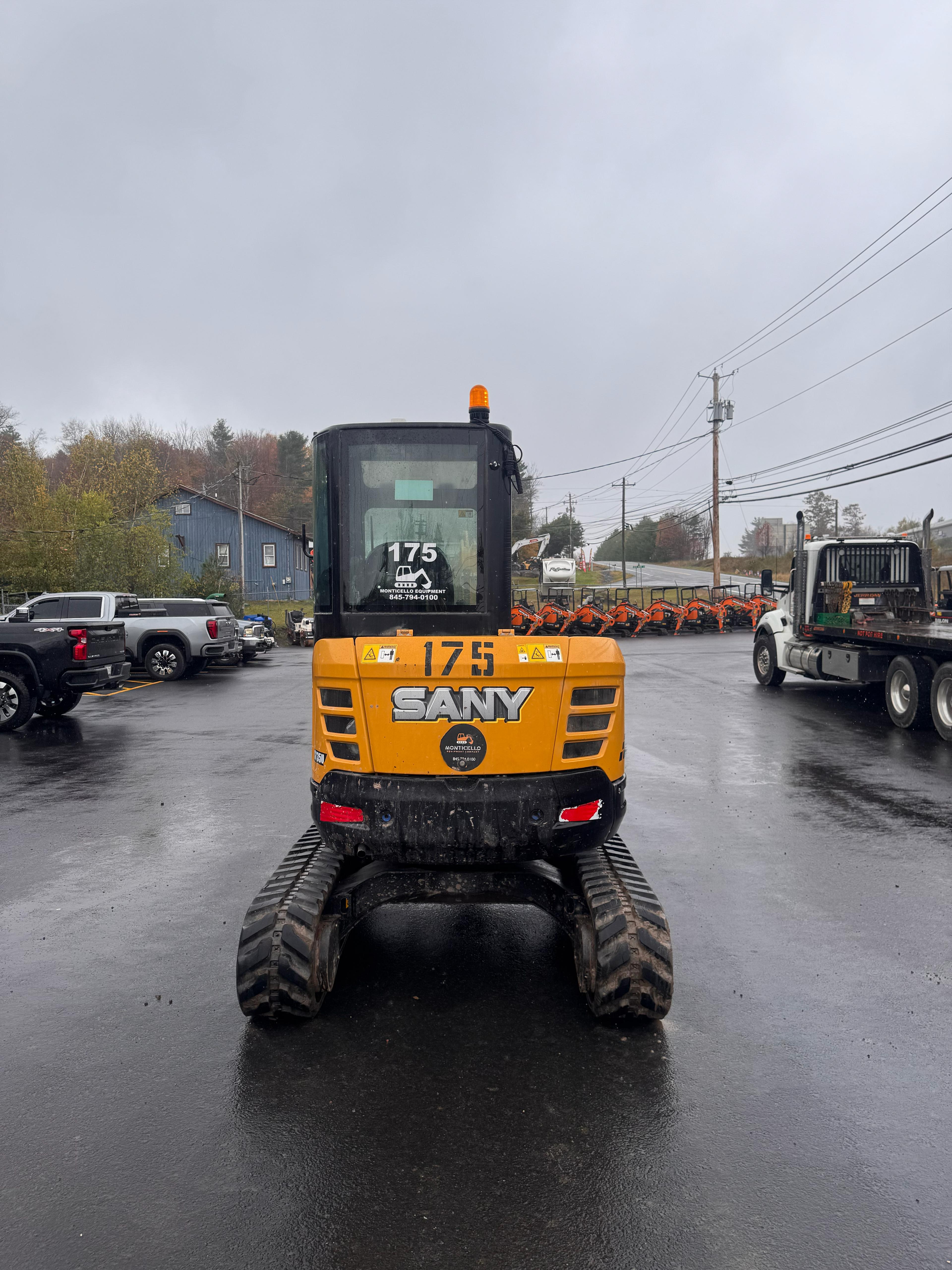 2023 Sany SY35U Mini Excavator-Hours: 371
