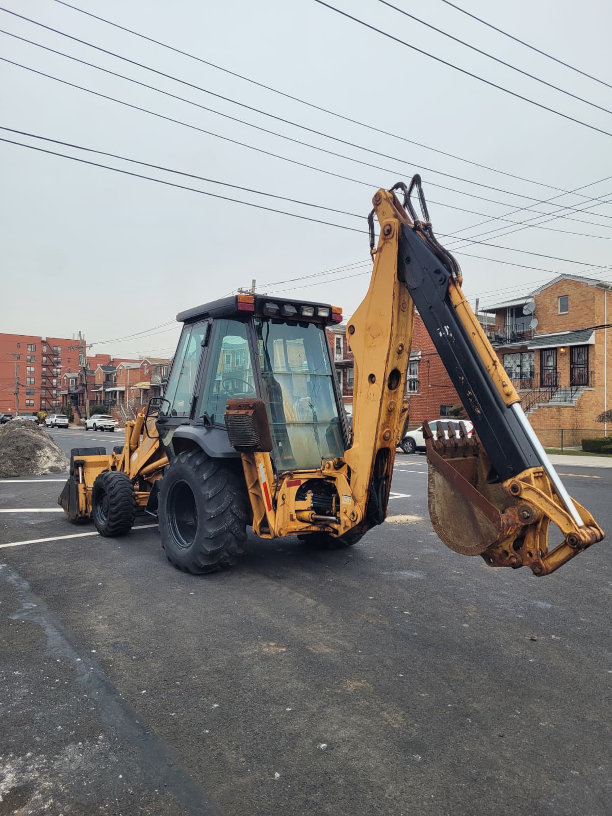 1987 Case 580K 4 x 4 Loader Backhoe w/Extendahoe