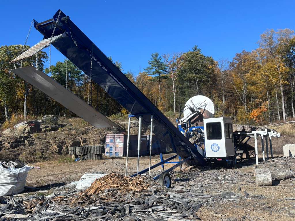 2021 Bells Machining 8000 Firewood Processor-Trailer Mounted