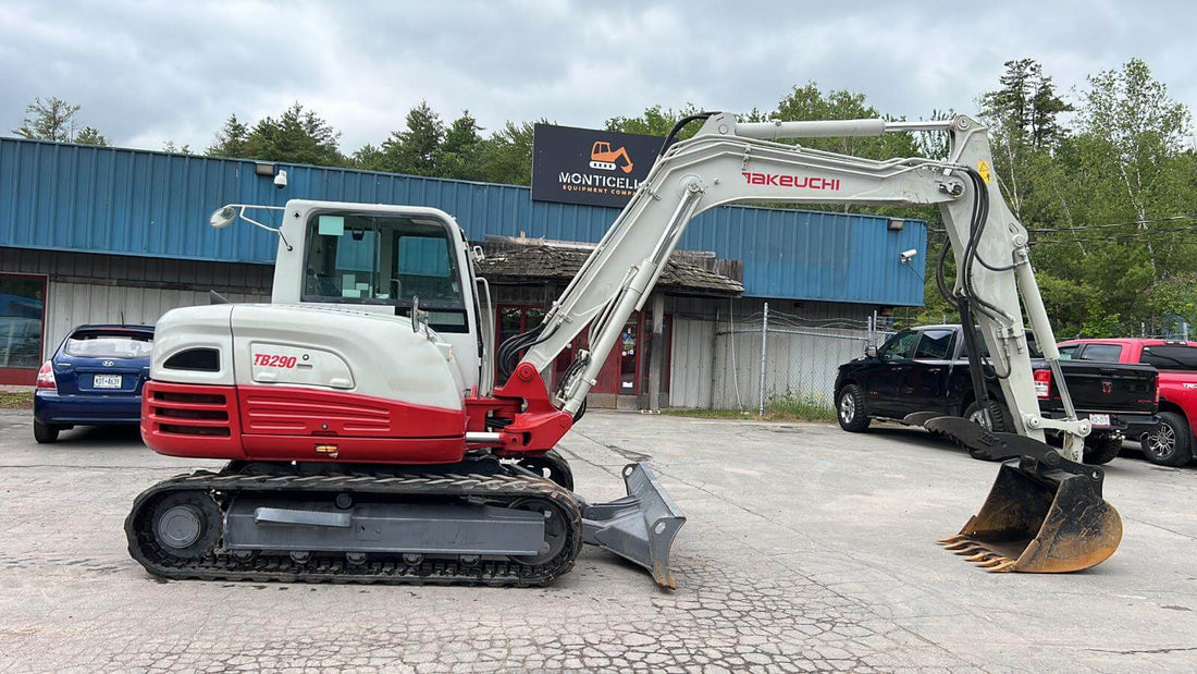 2016 Takeuchi TB290 Mini Excavator