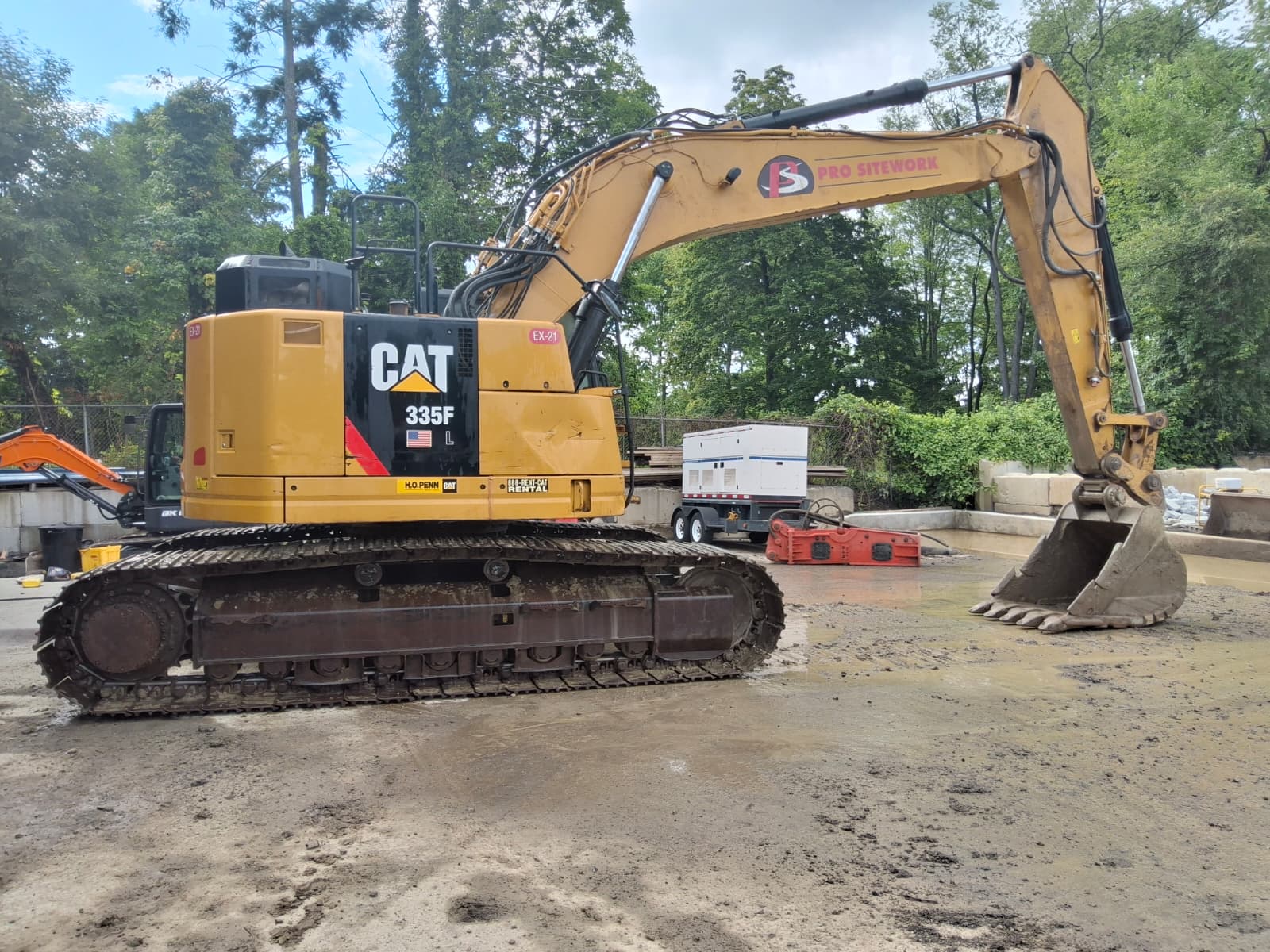 2017 CAT 335F LCR Excavator