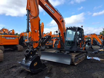 2026 Develon DX140LCR-7-30 Excavator W/Blade