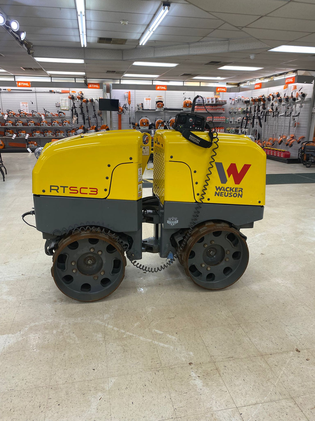 2023 Wacker Neuson RTLx-SC3 Trench Roller