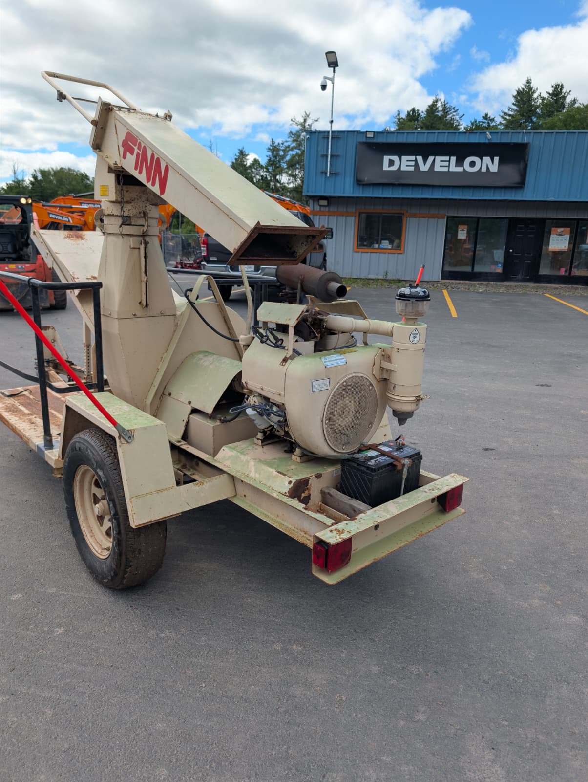 1991 Finn B70 Straw Blower