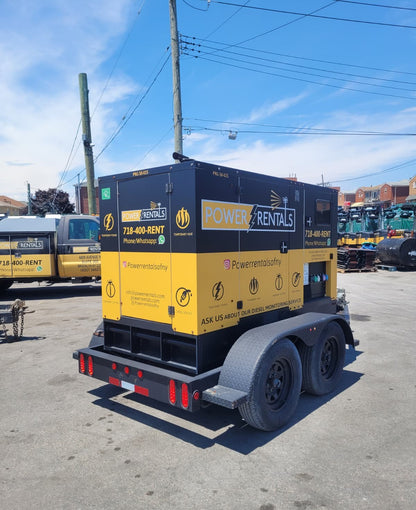 2018 TecnoGen G45 Towable Generator-Hours: 8,622