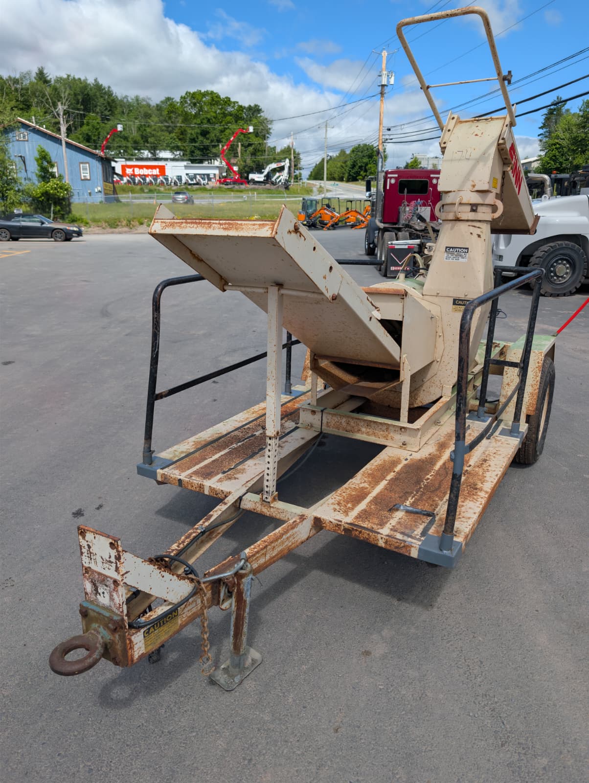 1991 Finn B70 Straw Blower