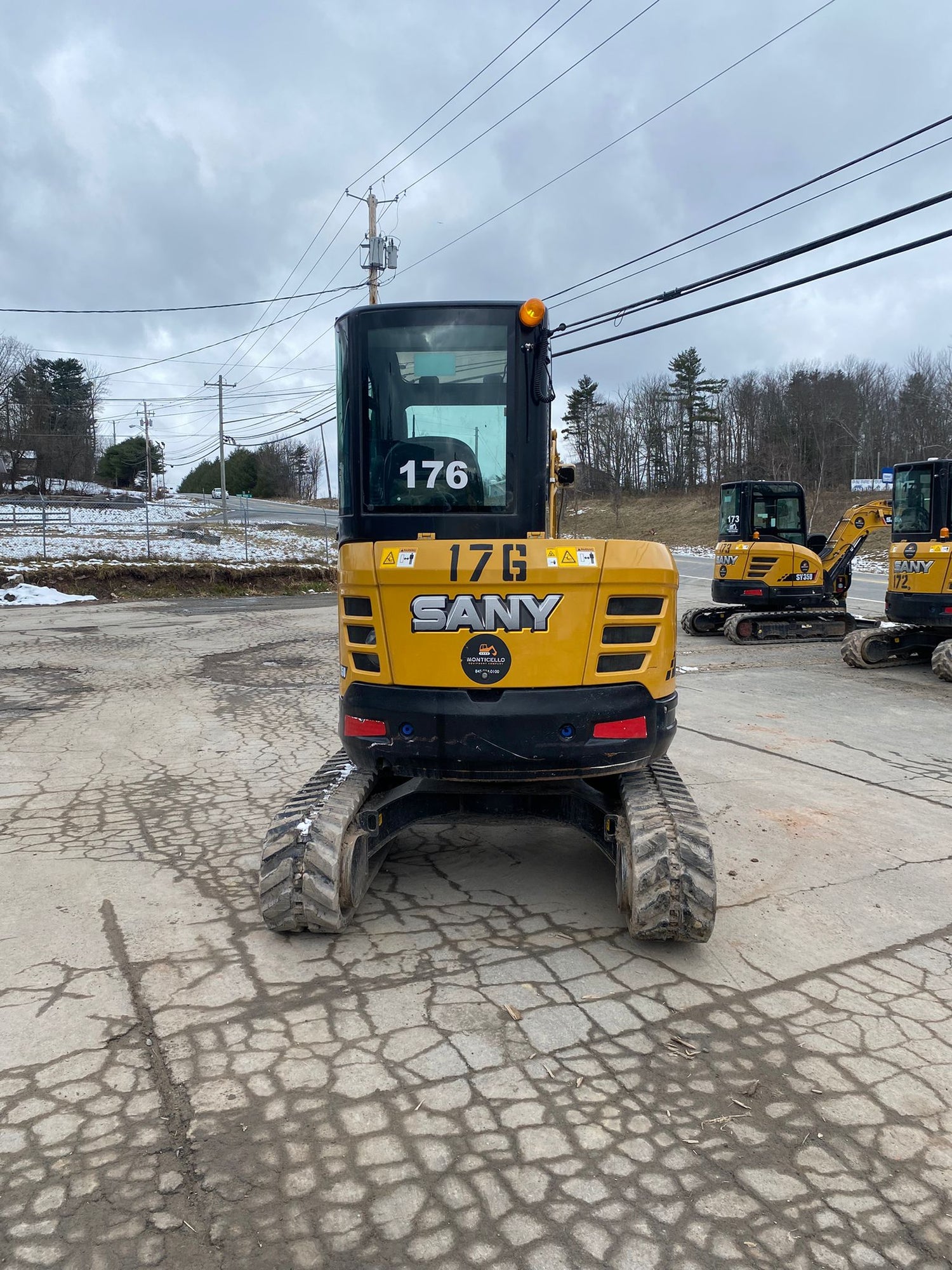 2023 Sany SY35U Mini Excavator-Hours:510